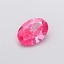 1.09 Ct. Fancy Vivid Pink Oval Lab Grown Diamond