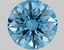 1.66 Ct. Fancy Vivid Blue Round Lab Grown Diamond