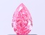 0.36 Ct. Fancy Vivid Pink Pear Lab Grown Diamond