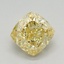 1.03 Ct. Fancy Intense Yellow Cushion Lab Grown Diamond