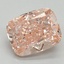 2.14 Ct. Fancy Intense Pink Cushion Lab Grown Diamond