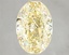 3.11 Ct. Fancy Intense Yellow Oval Lab Grown Diamond