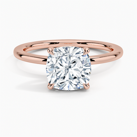 14K Rose Gold Audrey Perfect Fit 1.4mm Solitaire Ring