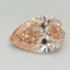 1.13 Ct. Fancy Intense Pink Pear Lab Grown Diamond