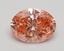 2.51 Ct. Fancy Vivid Pink Oval Lab Grown Diamond