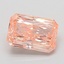 1.45 Ct. Fancy Vivid Pink Radiant Lab Grown Diamond