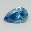 1.10 Ct. Fancy Vivid Blue Pear Lab Grown Diamond