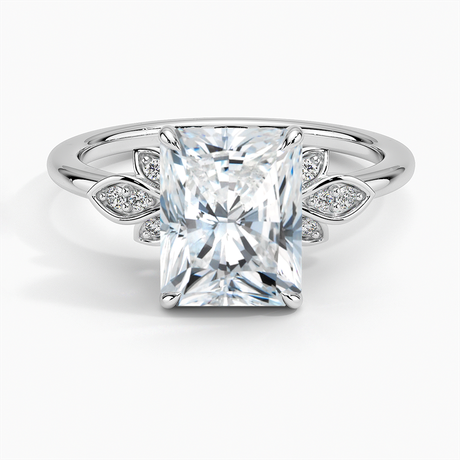 18K White Gold Fiore Diamond Ring