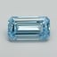 3.50 Ct. Fancy Intense Blue Emerald Lab Grown Diamond