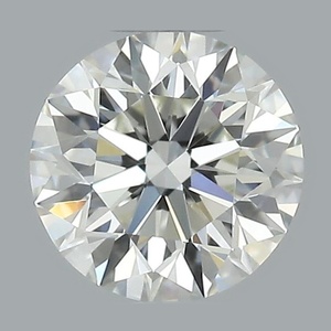 Round diamond — real photo