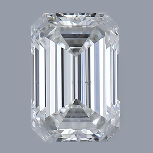 Emerald diamond — real photo