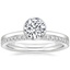 Platinum Noemi Ring with Luxe Ballad Diamond Ring (1/4 ct. tw.)