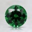 7mm Green Round Garnet