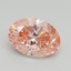 2.06 Ct. Fancy Vivid Pink Oval Lab Grown Diamond