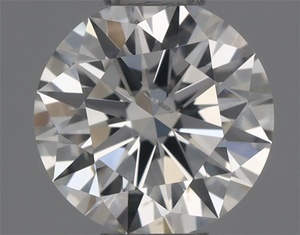 Round diamond — real photo