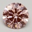 2.68 Ct. Fancy Intense Pink Round Lab Grown Diamond