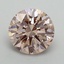 2.00 Ct. Fancy Pink Round Lab Grown Diamond