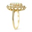 The Bram  Ring, smalltop view on a hand