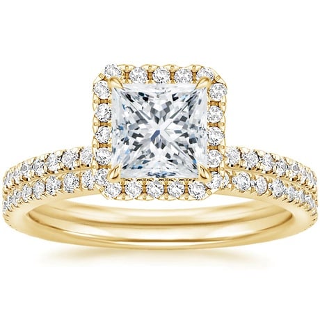 18K Yellow Gold Waverly Diamond Bridal Set (2/3 ct. tw.)