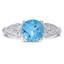 Modern Reproduction Topaz Vintage Ring