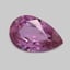 10.9x6.9mm  Pink  Pear   Sapphire