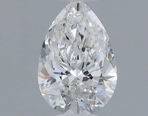 Pear diamond — real photo