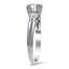 The Alva Ring, smalltop view on a hand