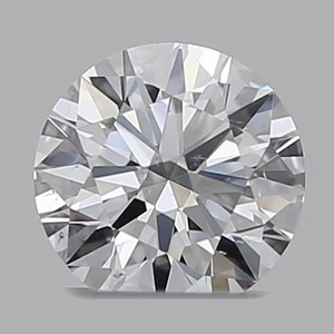 Round diamond — real photo
