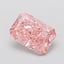 2.07 Ct. Fancy Vivid  Pink Radiant Lab Grown Diamond