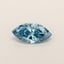0.39 Ct. Fancy Vivid Blue Marquise Lab Grown Diamond