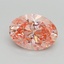 2.01 Ct. Fancy Vivid Pink Oval Lab Grown Diamond