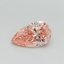 0.31 Ct. Fancy Vivid Pink Pear Lab Grown Diamond