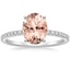 18K White Gold Ballad Three-Quarter Coverage Diamond Ring (1/4 ct. tw.), smalltop view