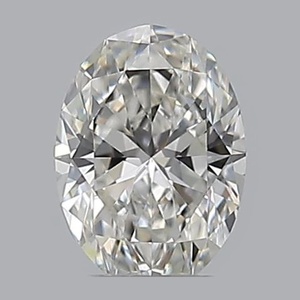Oval diamond — real photo