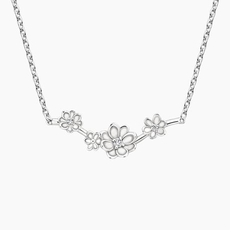 Magnolia Branch Diamond Pendant