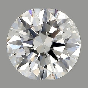 Round diamond — real photo