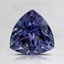 7.1x7mm Unheated Violet Trillion Tanzanite