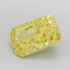 2.89 Ct. Fancy Vivid Yellow Radiant Lab Grown Diamond