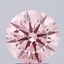 2.94 Ct. Fancy Intense Pink Round Lab Grown Diamond