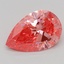 1.45 Ct. Fancy Vivid Pink Pear Lab Grown Diamond