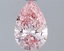 1.00 Ct. Fancy Vivid Pink Pear Lab Grown Diamond