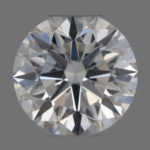 Round diamond — real photo