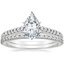 18K White Gold Sonora Diamond Ring with Luxe Sonora Diamond Ring (1/4 ct. tw.)