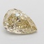 1.02 Ct. Light Yellow Pear Lab Grown Diamond