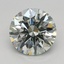 0.92 Ct. Fancy Intense Green Round Lab Grown Diamond