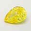 1.84 Ct. Fancy Vivid Yellow Pear Lab Grown Diamond