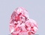 0.55 Ct. Fancy Vivid Pink Heart Lab Grown Diamond