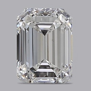 Emerald diamond — real photo