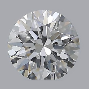 Round diamond — real photo