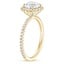 18K Yellow Gold Waverly Halo Diamond Ring (1/2 ct. tw.), smallside view